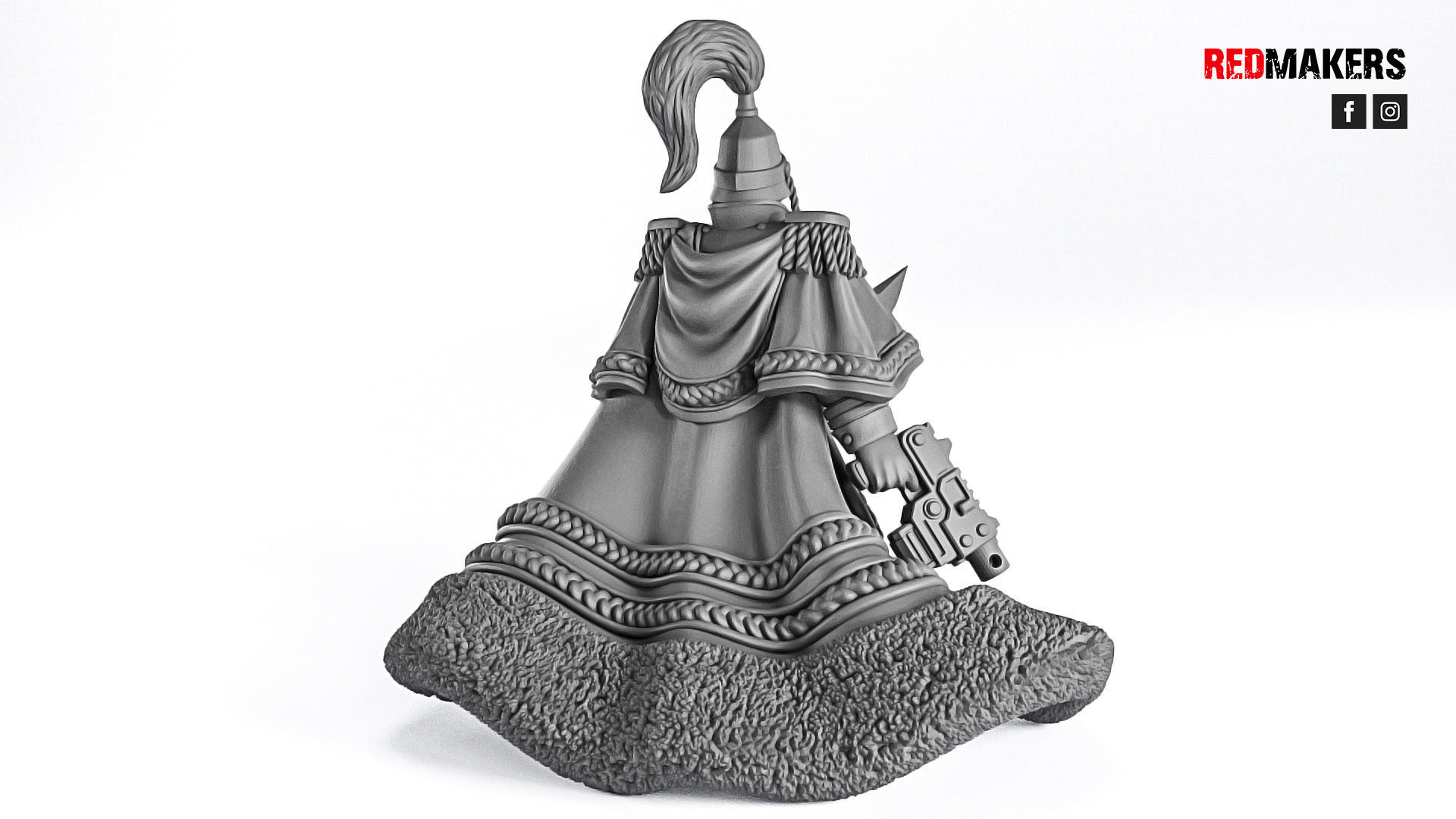 Royal Regiment - Officer of the Imperial Force 3D print model_4