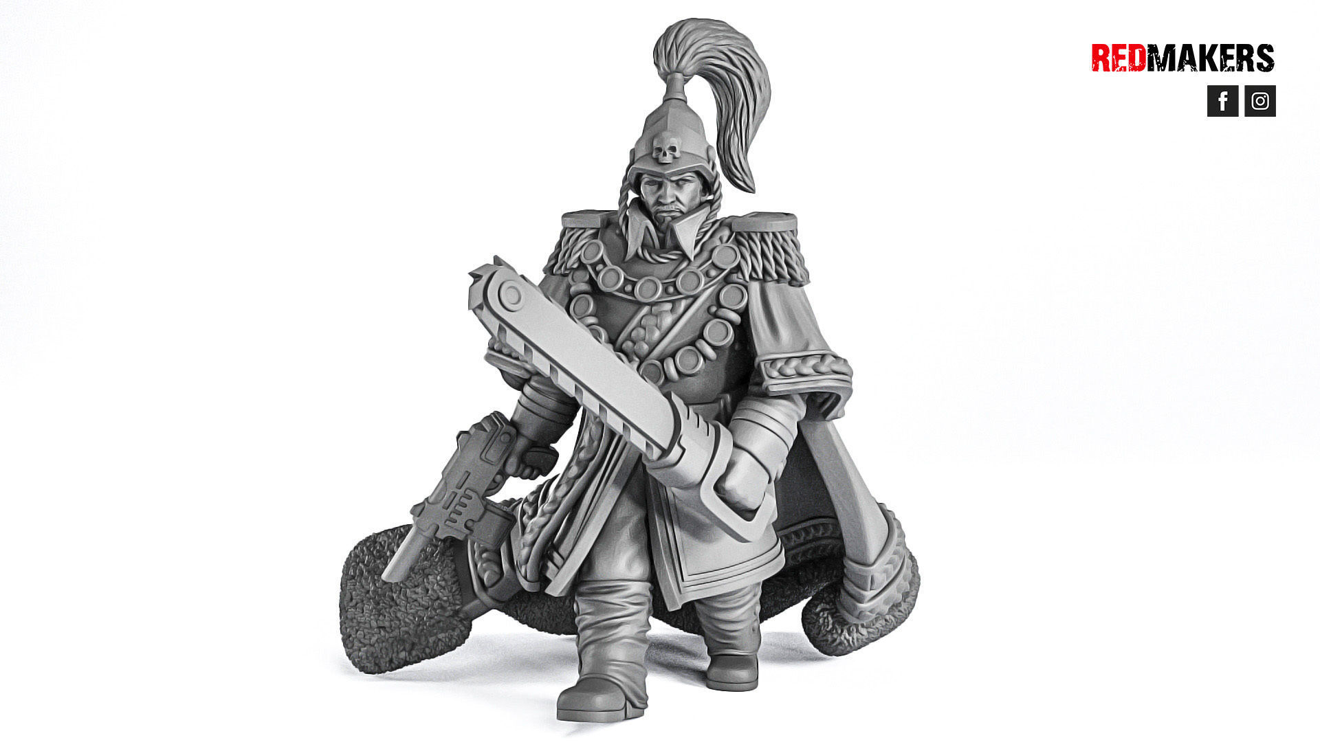 Royal Regiment - Officer of the Imperial Force 3D print model_7