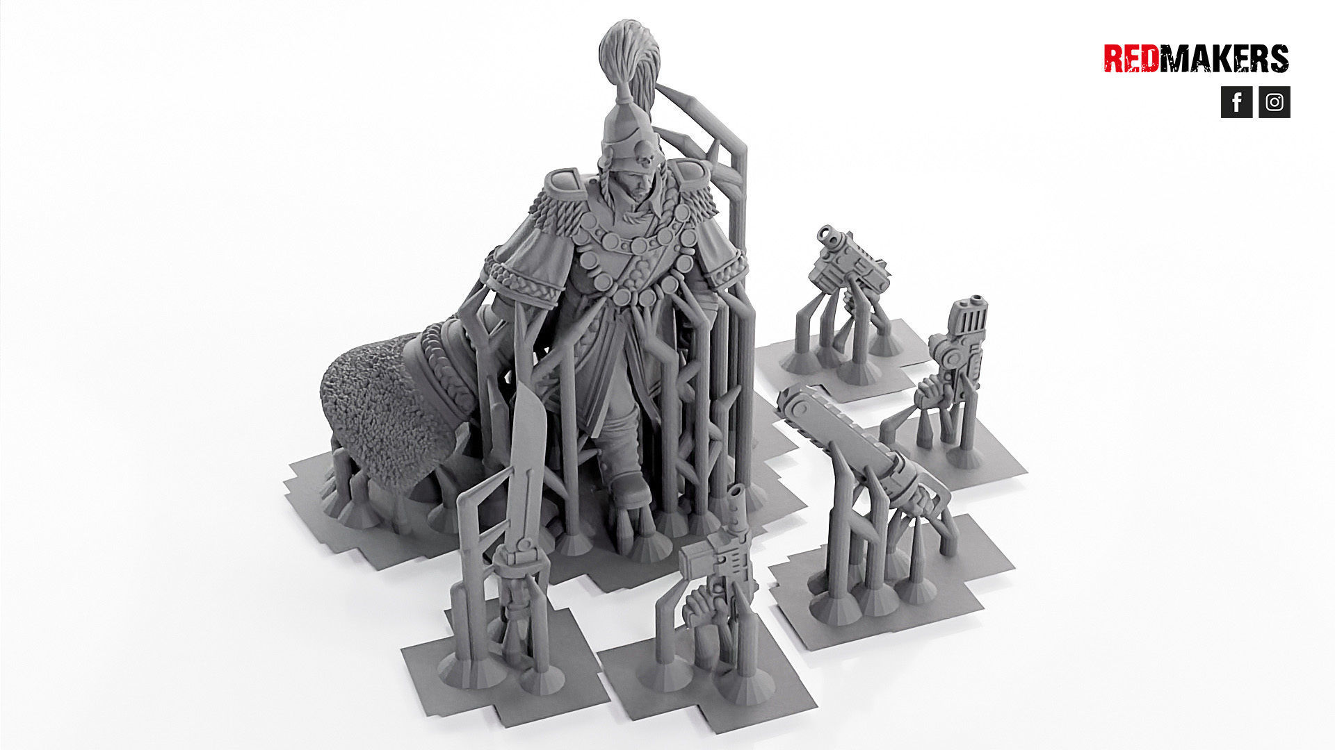 Royal Regiment - Officer of the Imperial Force 3D print model_10