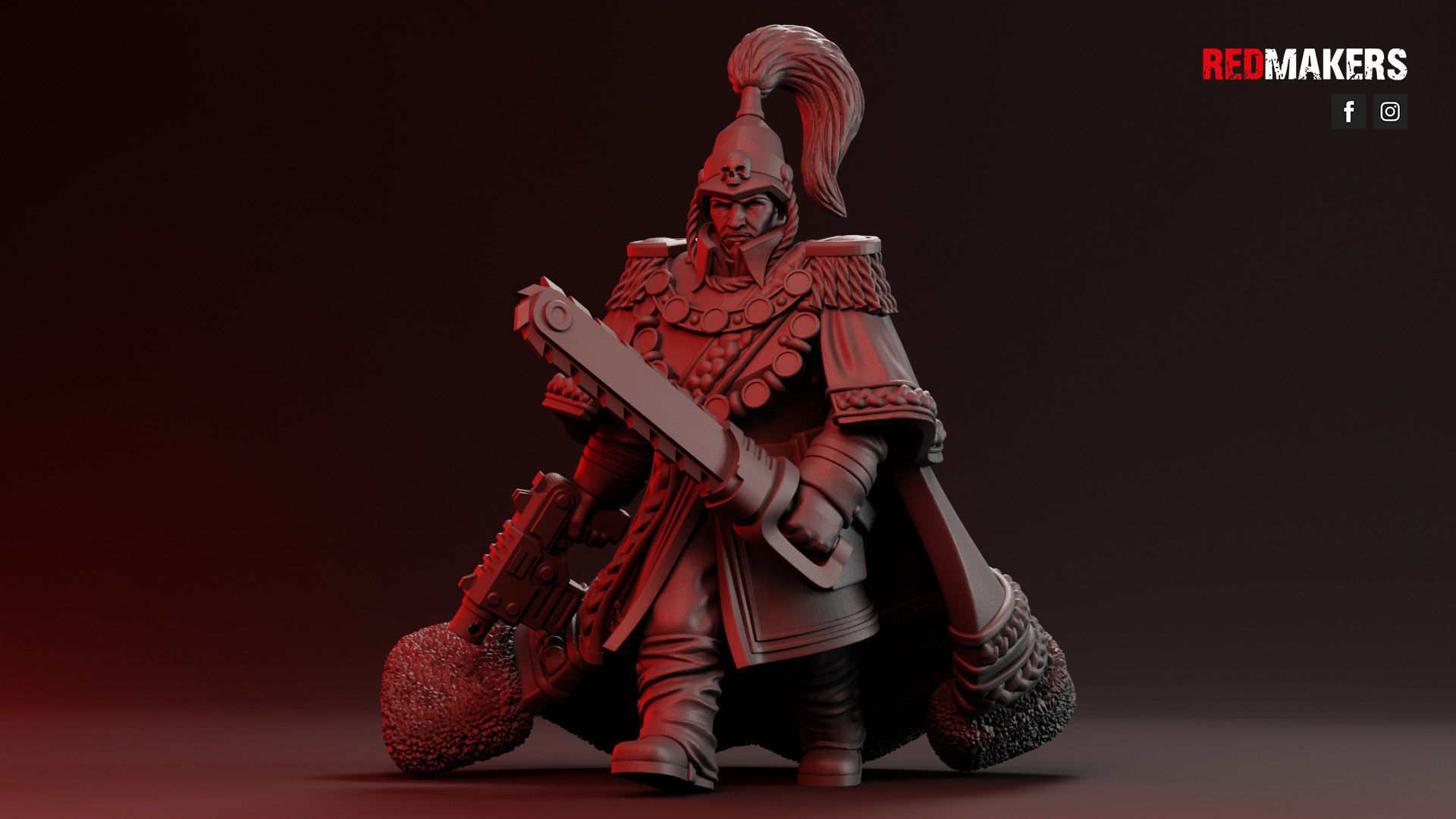 Royal Regiment - Officer of the Imperial Force 3D print model_18