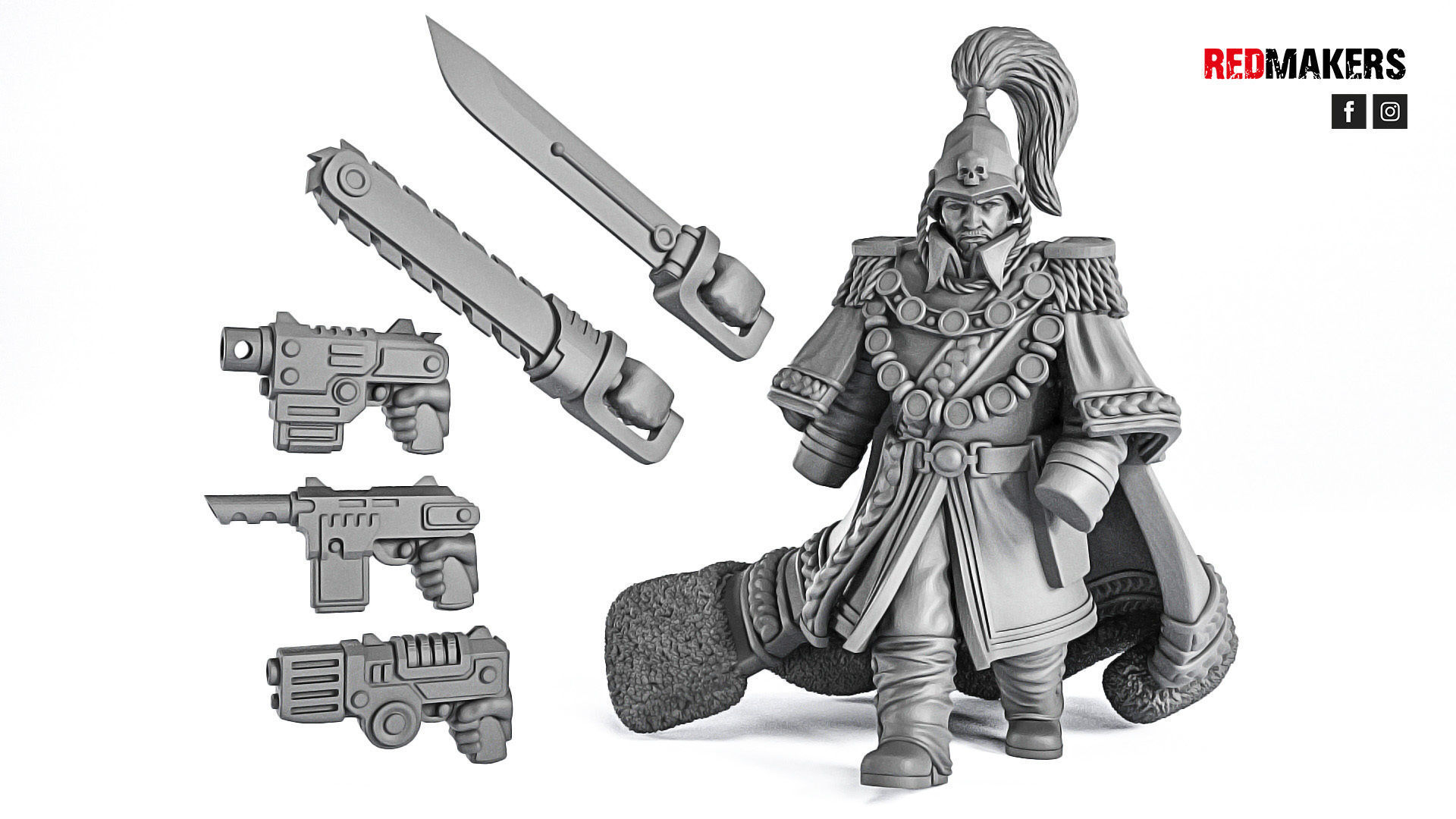 Royal Regiment - Officer of the Imperial Force 3D print model_8