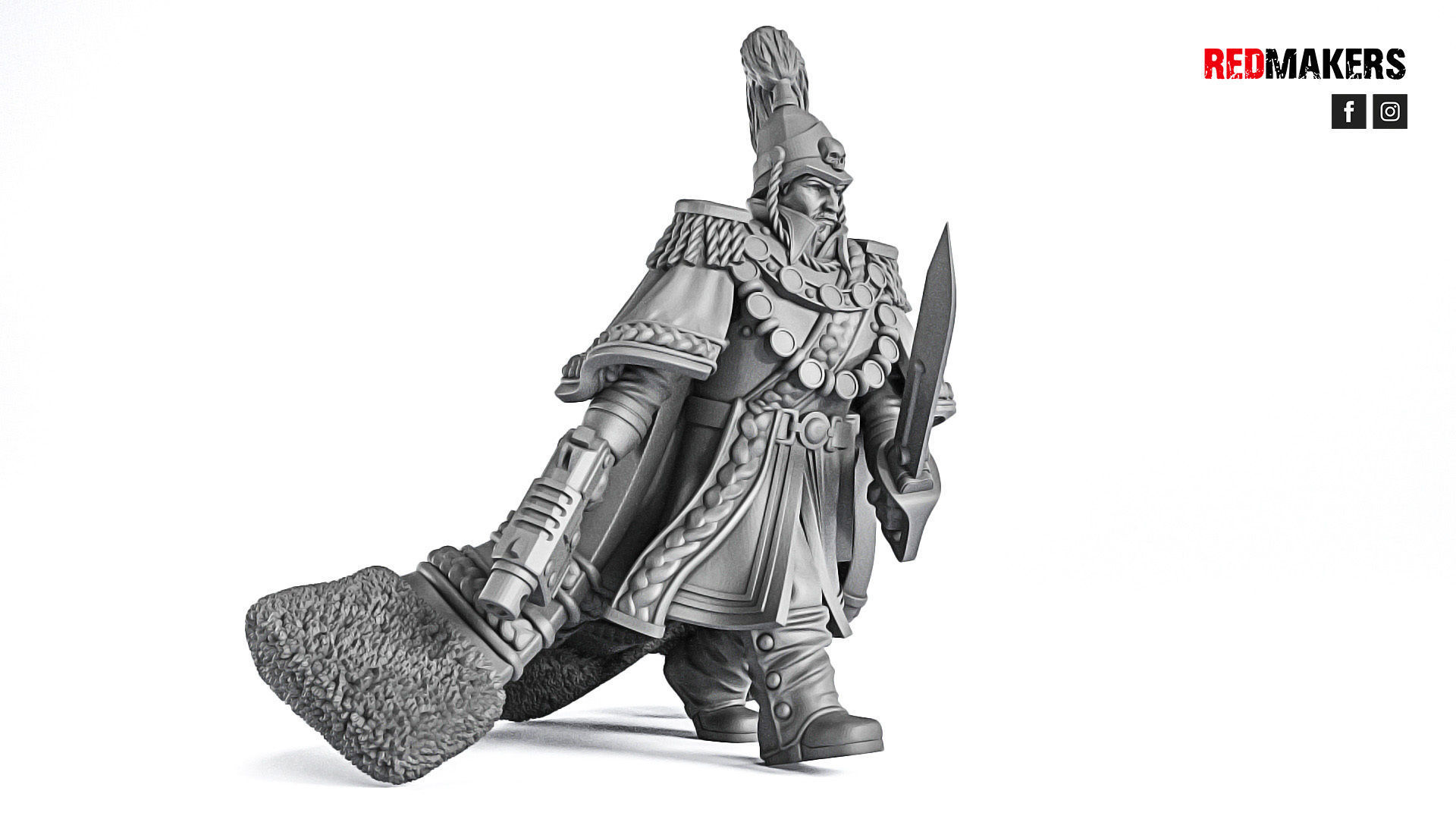 Royal Regiment - Officer of the Imperial Force 3D print model_5