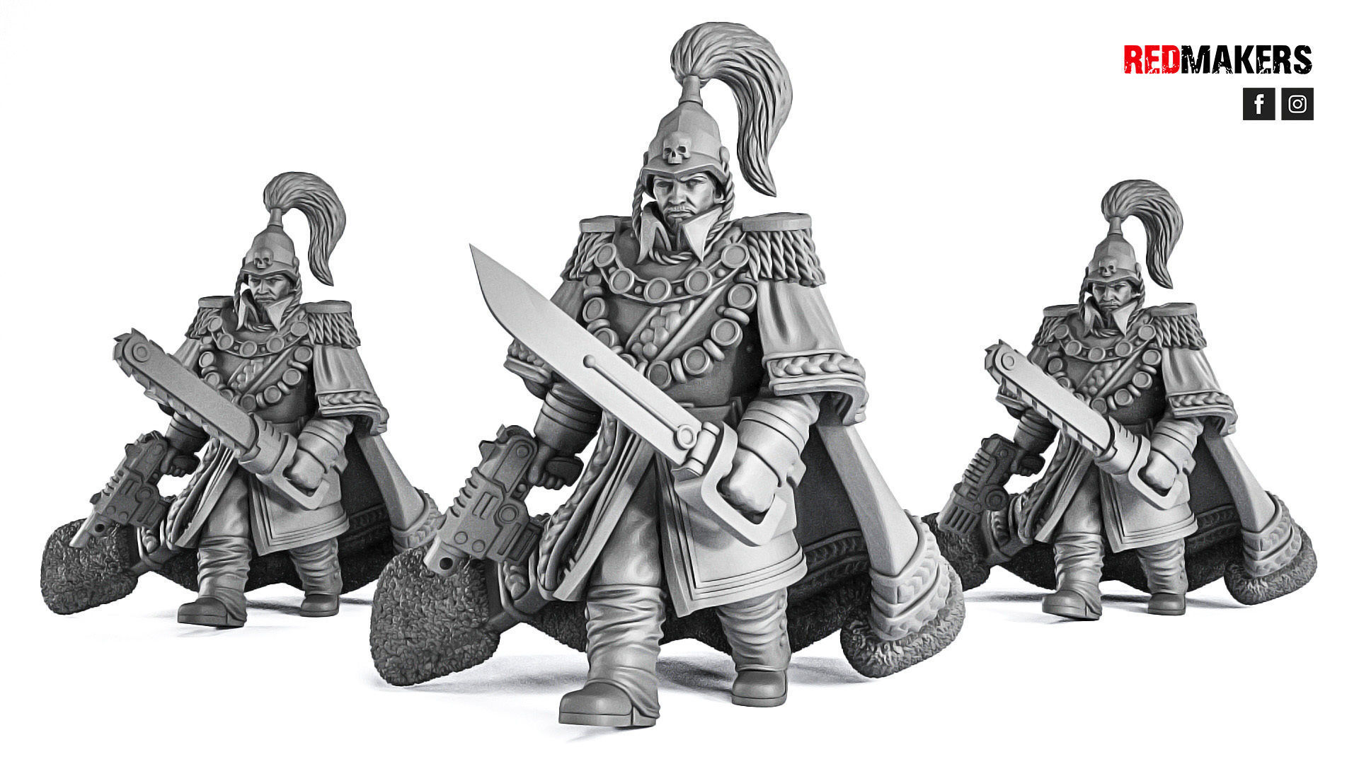 Royal Regiment - Officer of the Imperial Force 3D print model_2