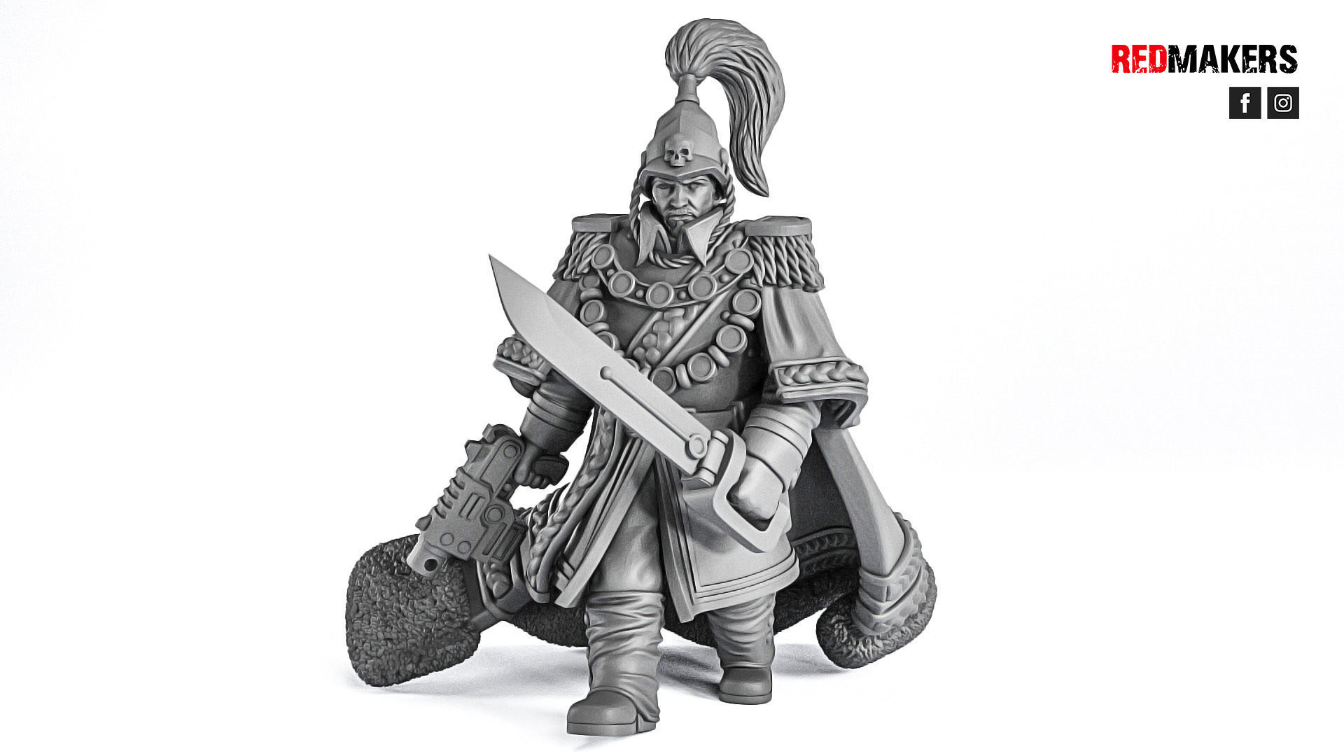 Royal Regiment - Officer of the Imperial Force 3D print model_6