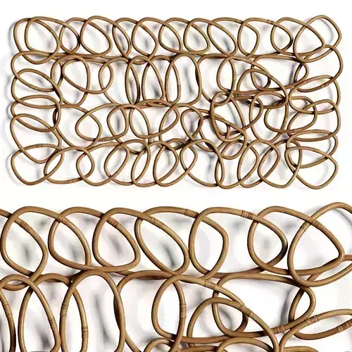 Palisades Rattan Wall Decor