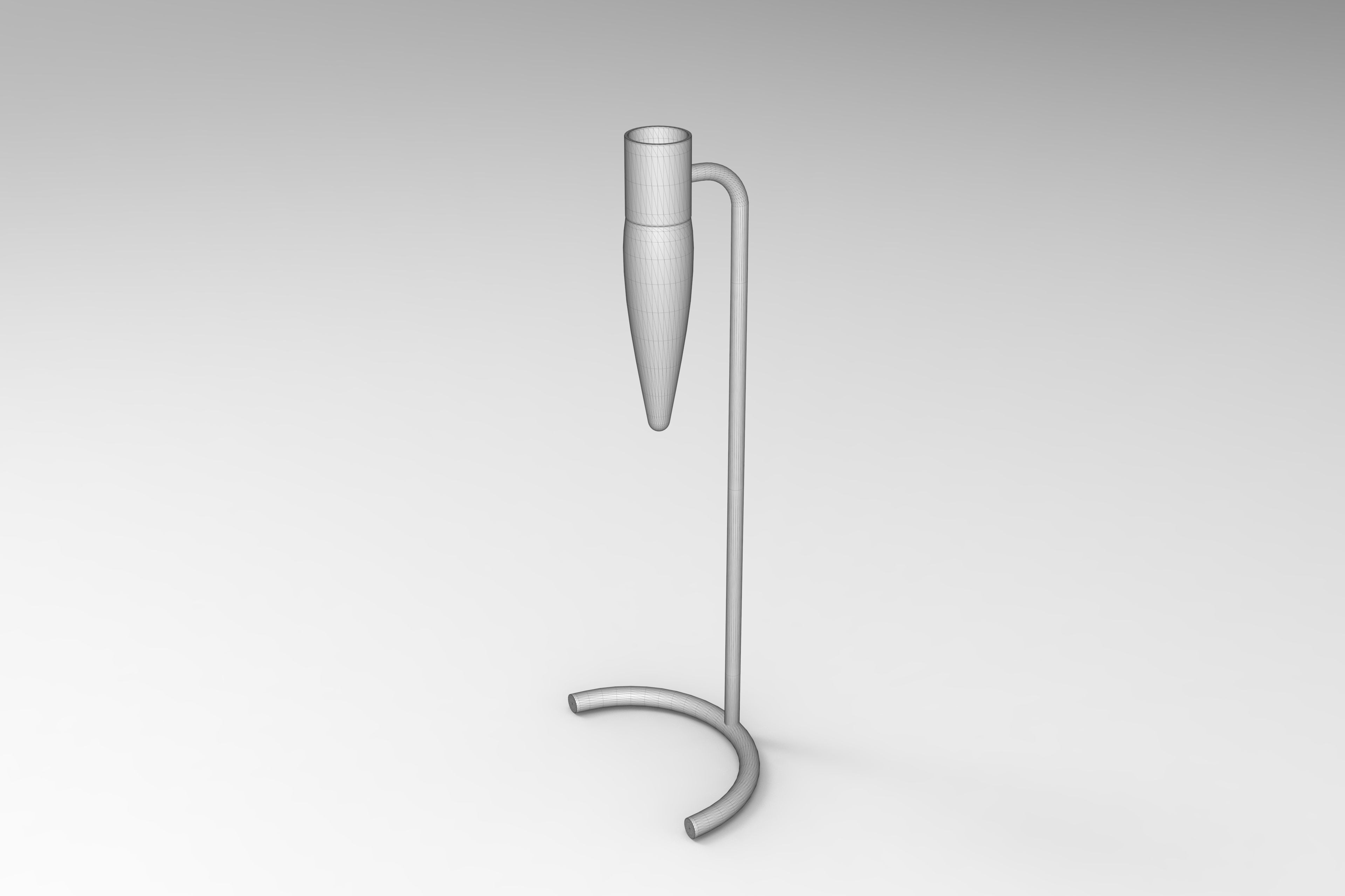 Umanoff Candle Holder Low-poly 3D model_5