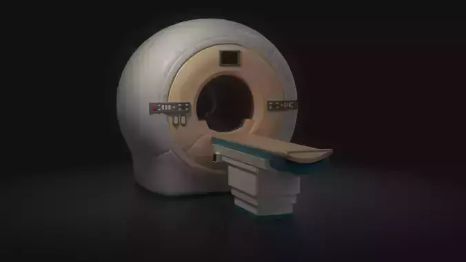 MRI model machine Free 3D model