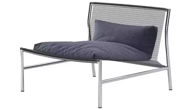 HI TECH LOUNGE CHAIR 3D model