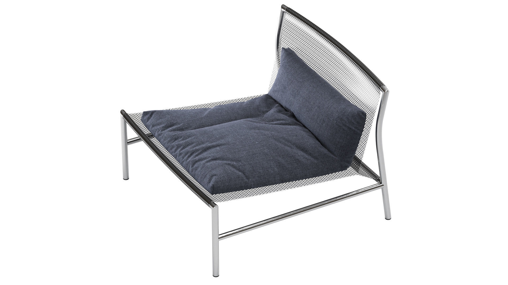 HI TECH LOUNGE CHAIR 3D model_5
