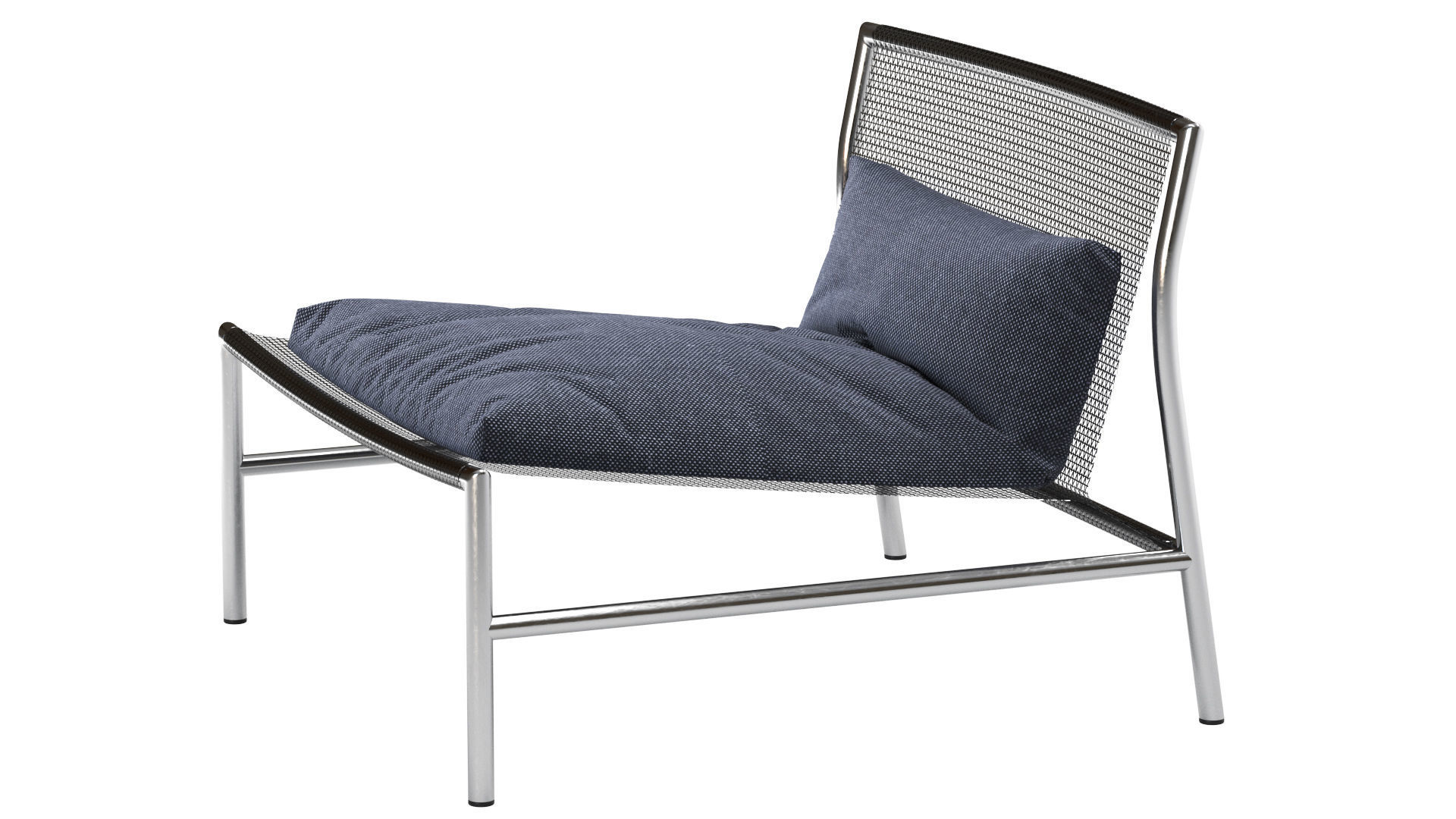 HI TECH LOUNGE CHAIR 3D model_4