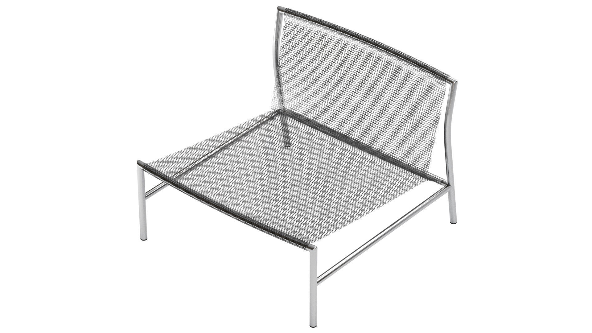 HI TECH LOUNGE CHAIR 3D model_10