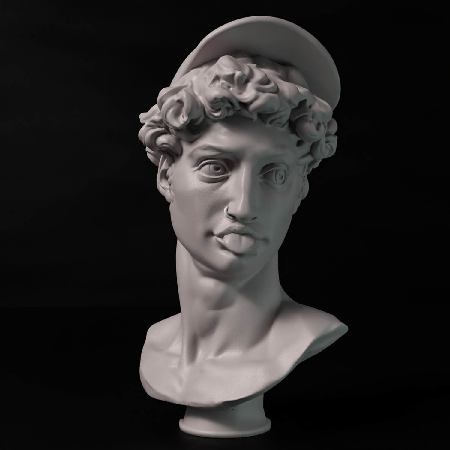 HipHop David 3d printing stl 3D print model_2