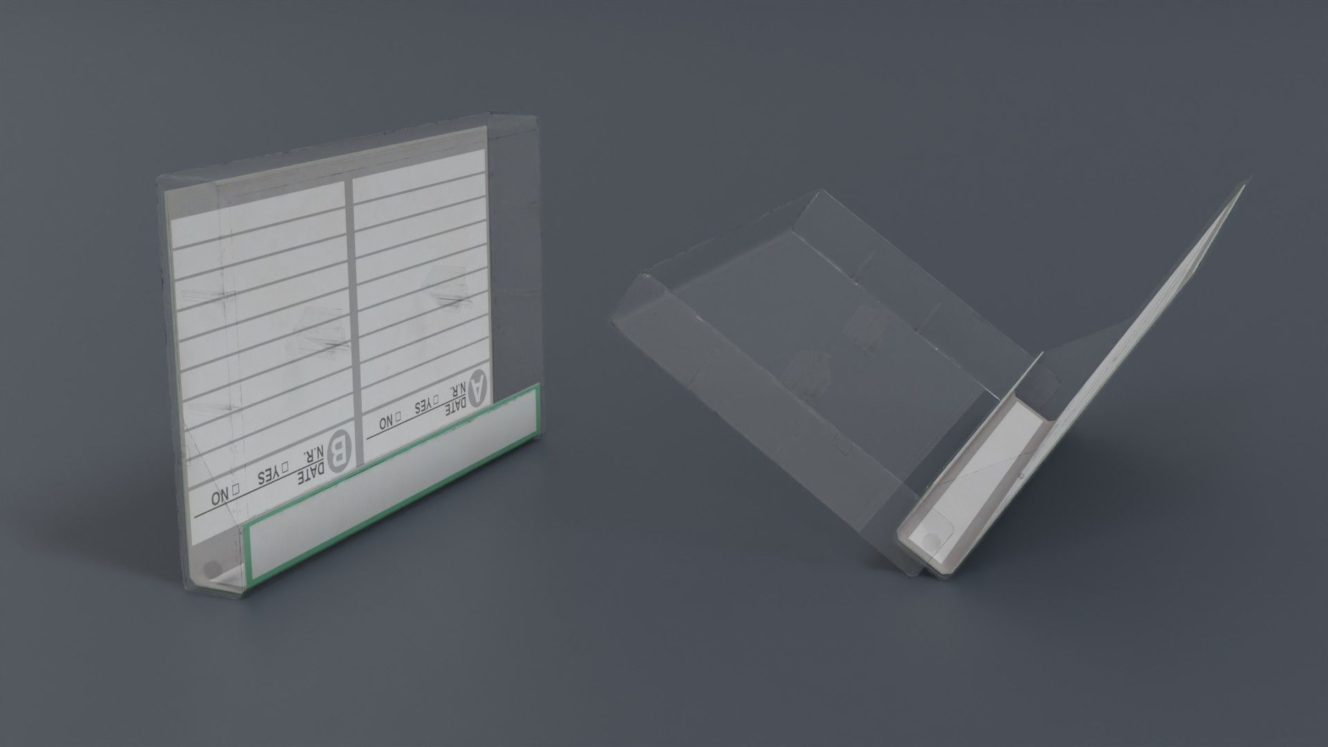 Cassette Tape 3D model_6