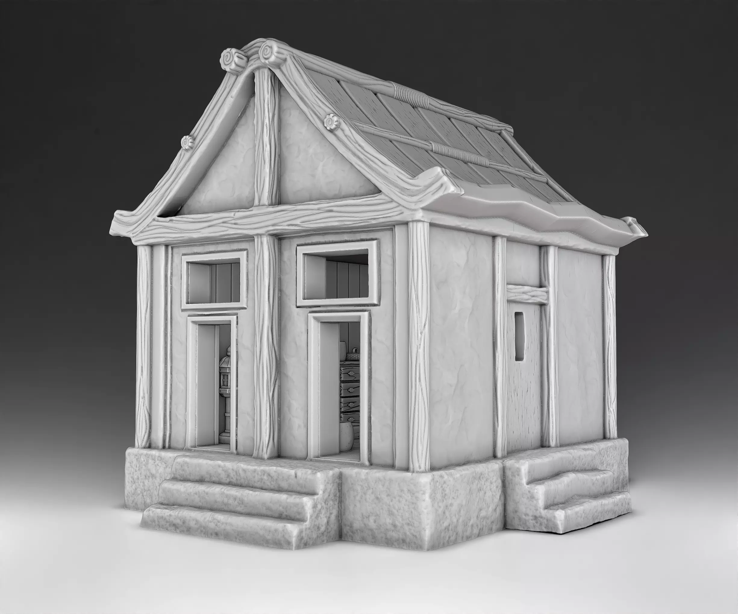 House chinese no 3D print model_0