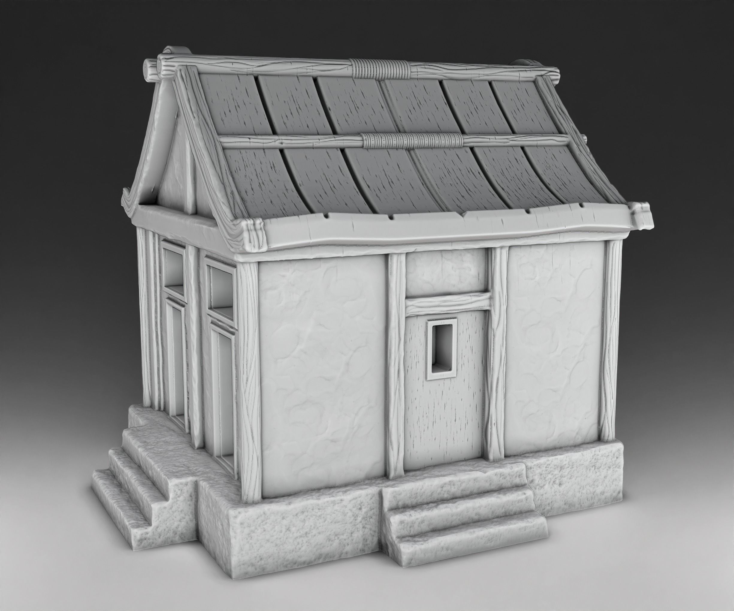 House chinese no 3D print model_1