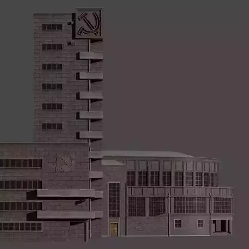 Kirov District Administration building  Leningrad 1935