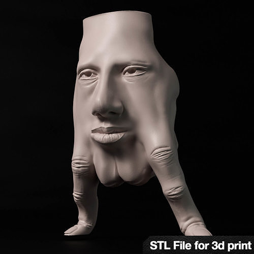 artistic sculpture 3D print model