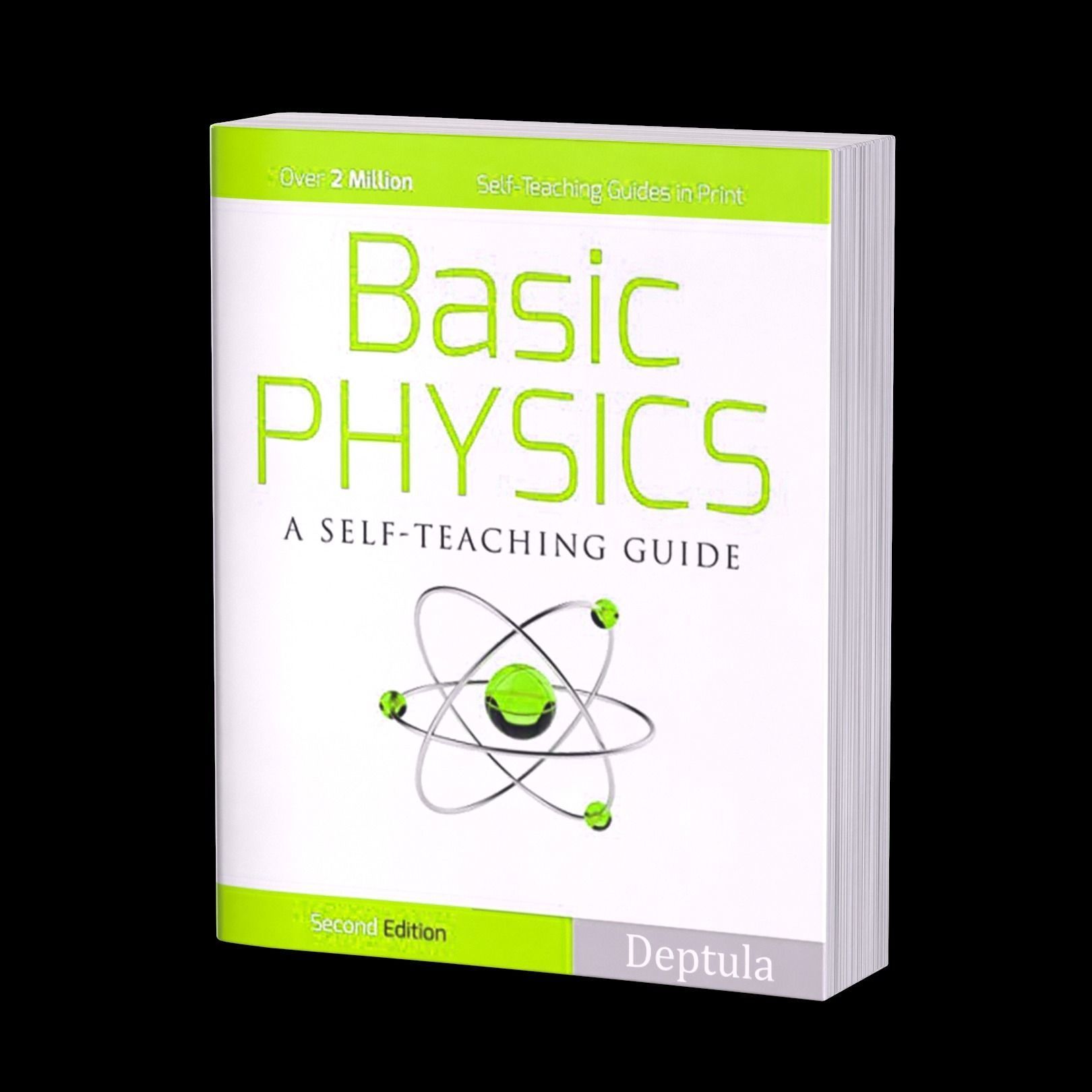 Basic Physics Book Low-poly 3D model_4