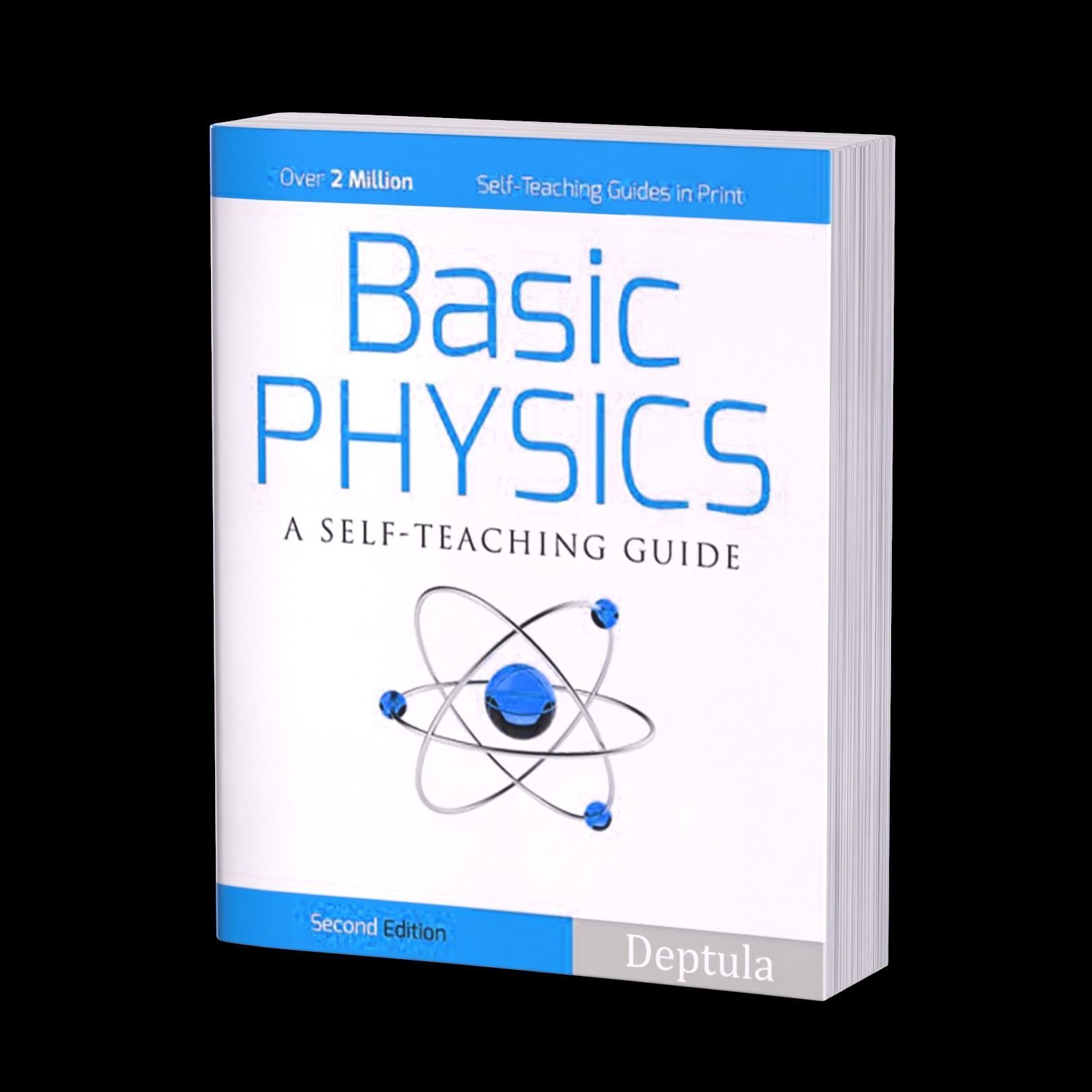 Basic Physics Book Low-poly 3D model_5