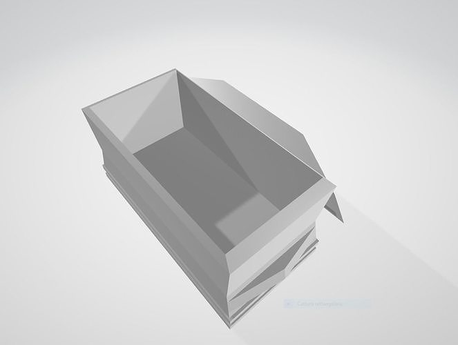 Coffin or tresure chest 3D model