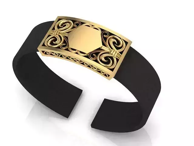 Men bracelet 2G 3D print model