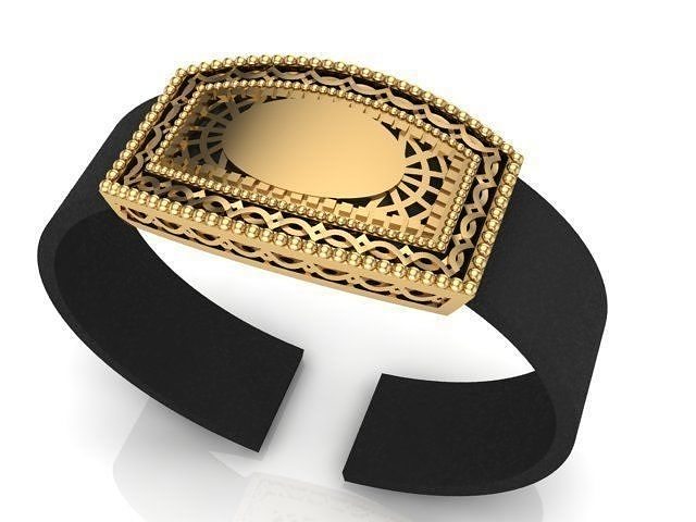 Men bracelet 4G 3D print model