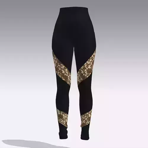 LACE BLACK TIGHT LOOK STYLE MODERN