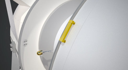 NASAs Lunar Gateway with Orion Docked Left 3D model_28