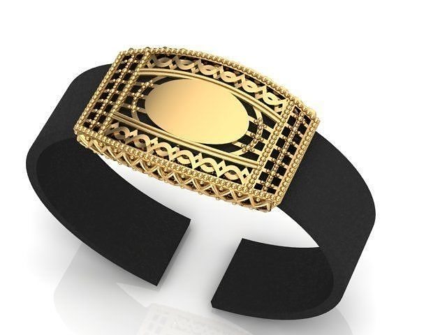 Men bracelet 5G 3D print model