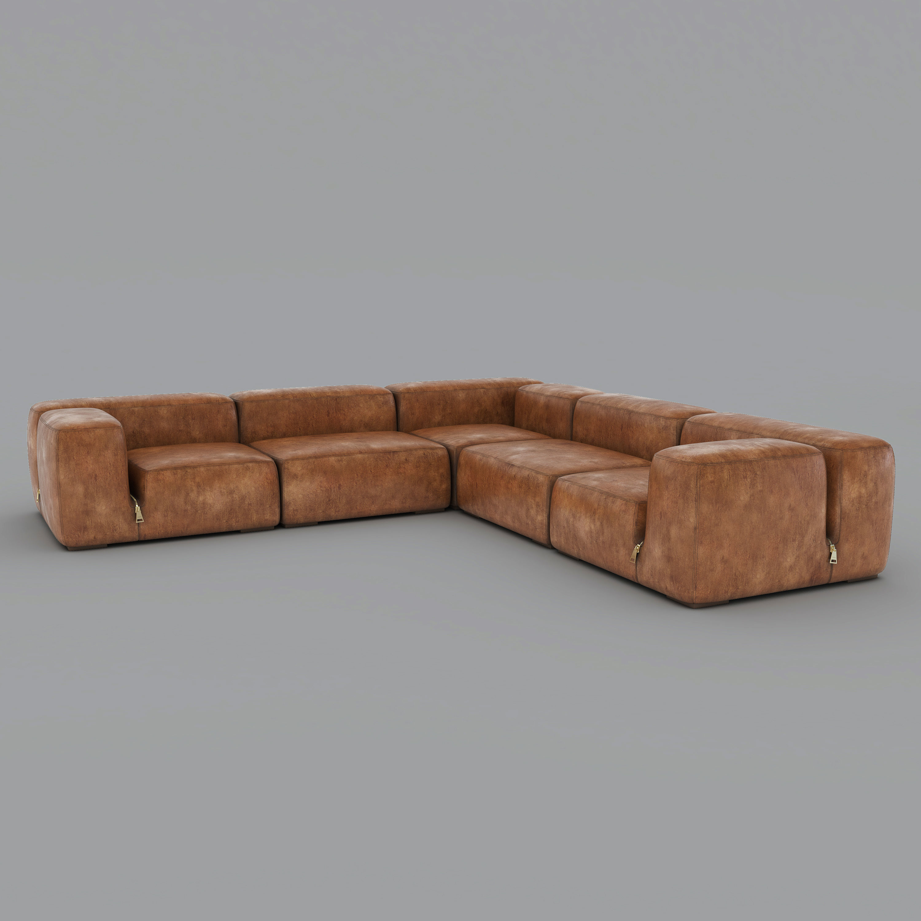 Polo Sofa Set 3D model_2