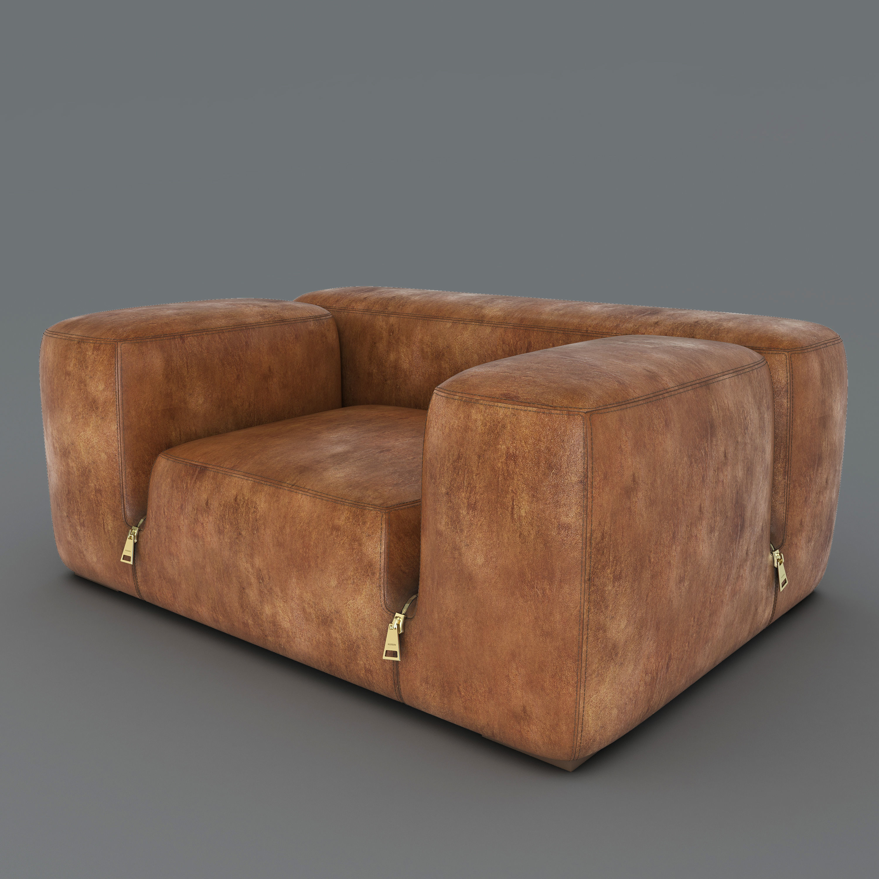 Polo Sofa Set 3D model_4
