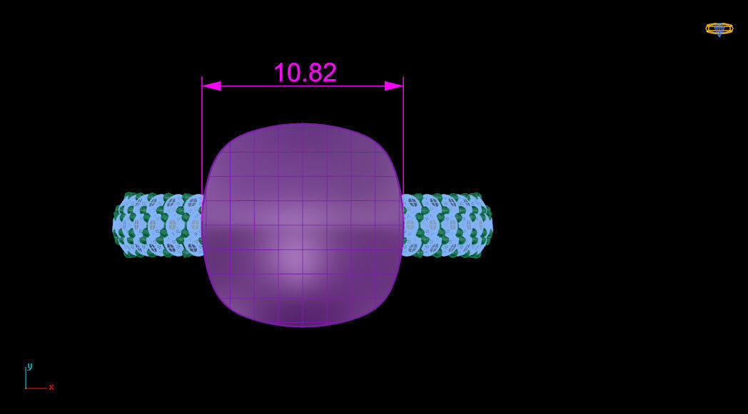 Ring pomelatto settings 3D print model_5