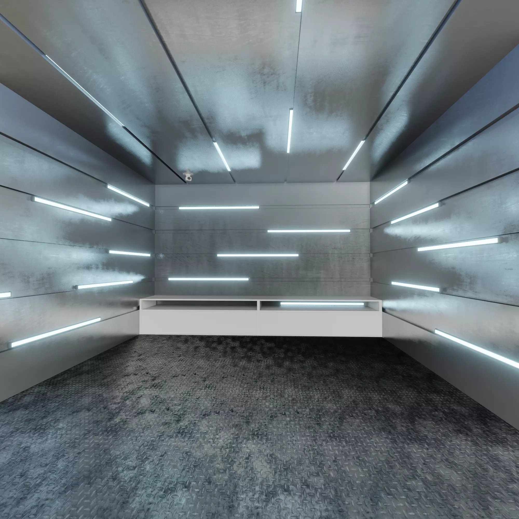 Car studio 3D model_0