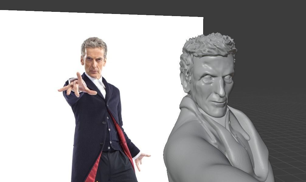 Doctor Who - 12th Doctor 3D print model_2