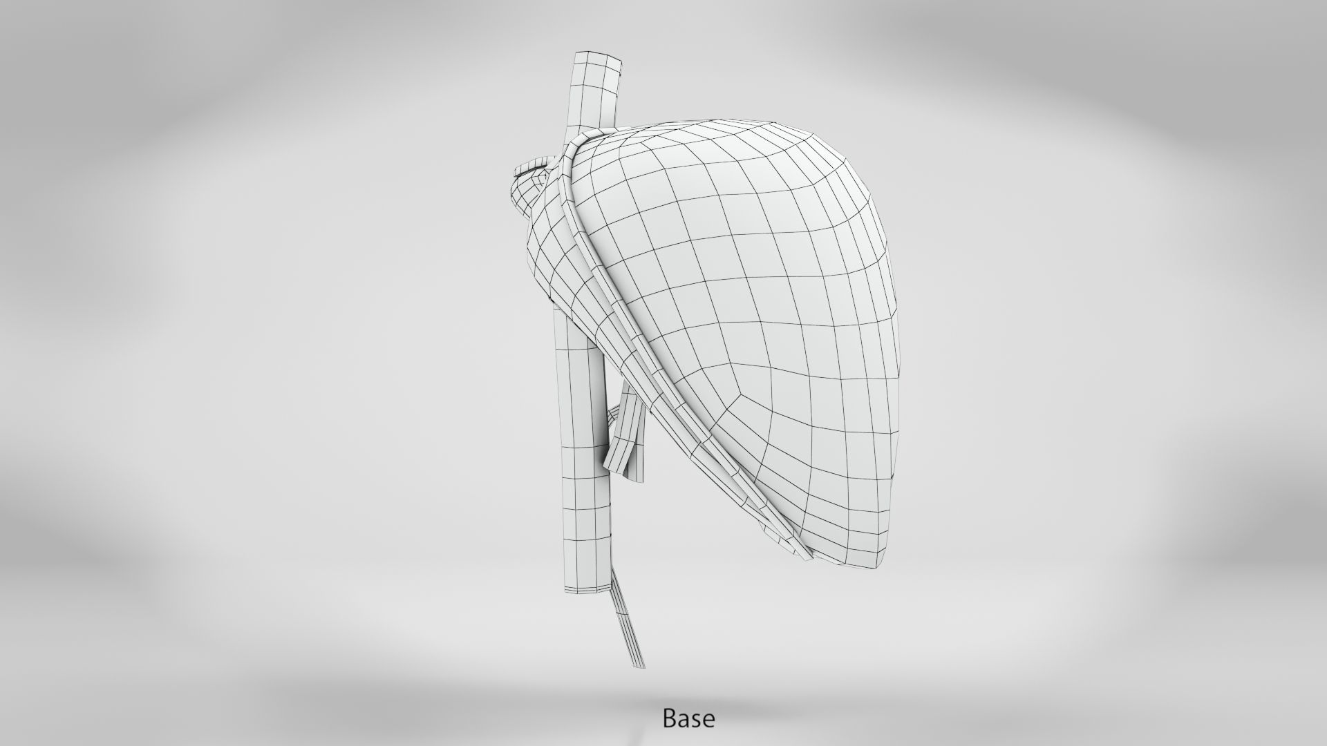 Liver Anatomy Low-poly 3D model_13