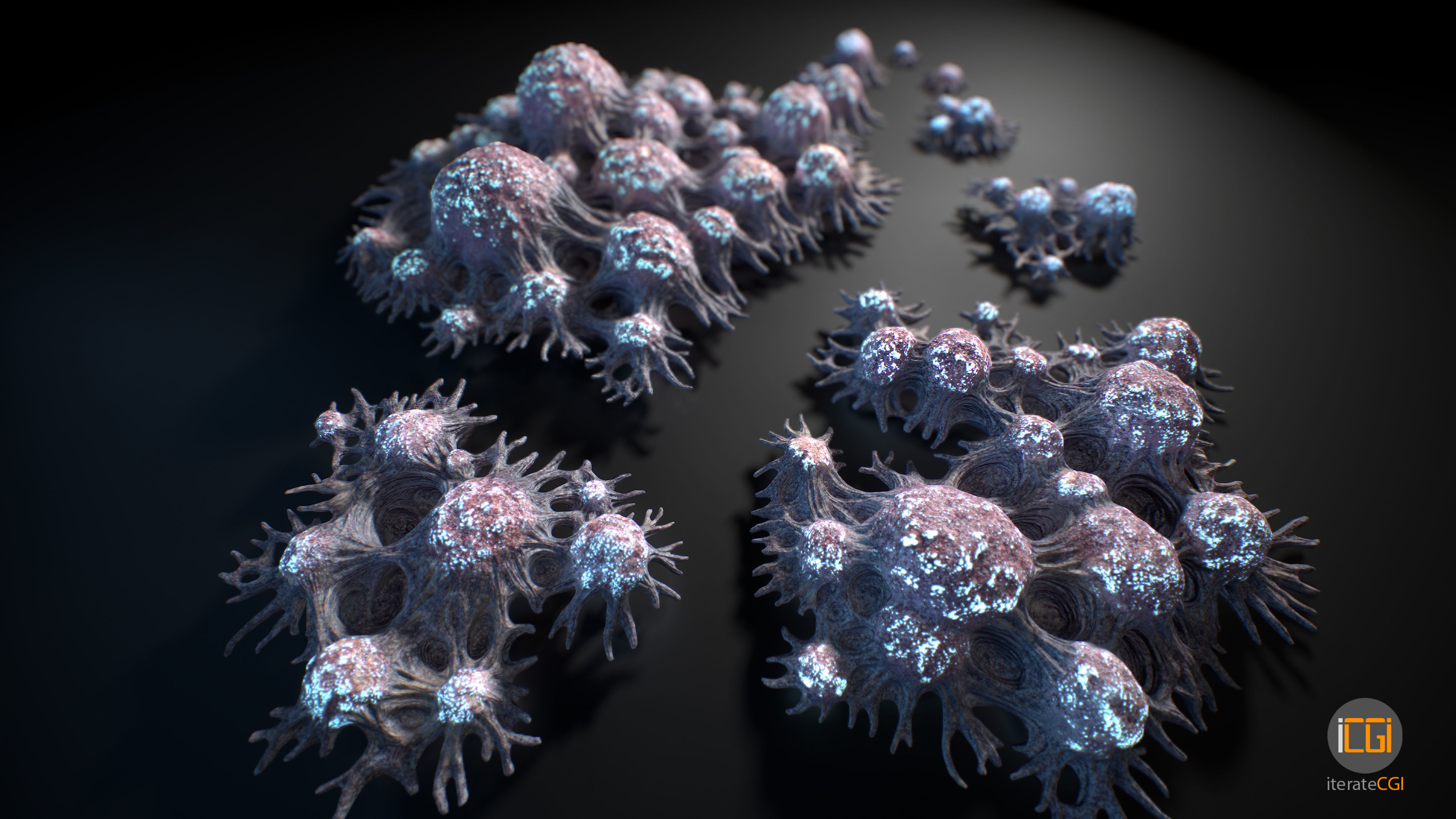 Alien Plant Fungus Type 3 3D model_38