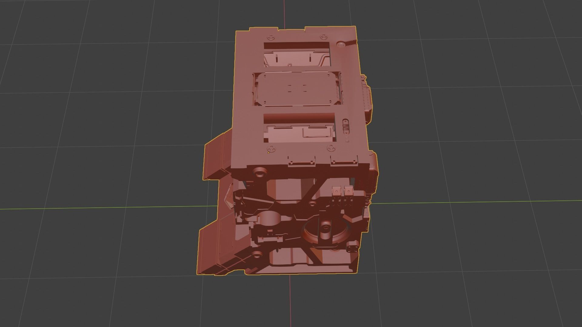 Sci-fi asset for a military KITBASHING taste 3D model_14