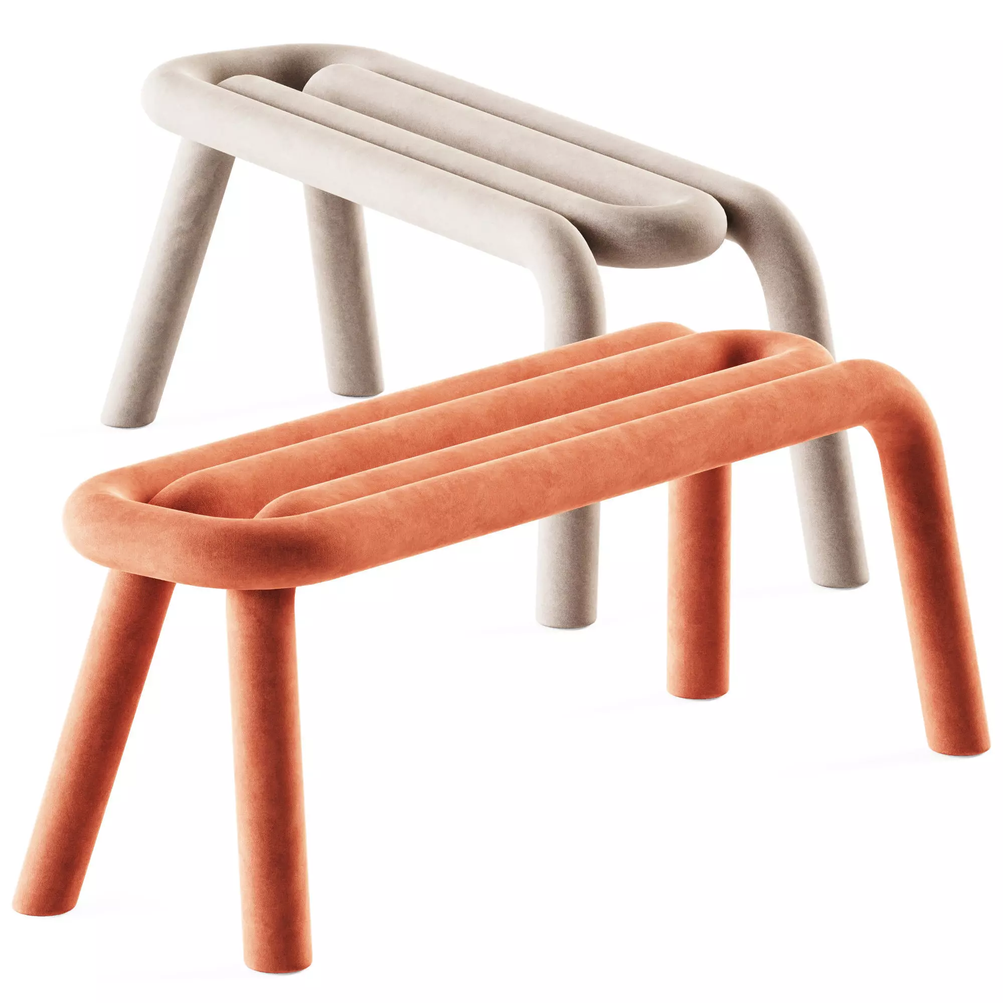 Bench Bold by Moustache 3D model
