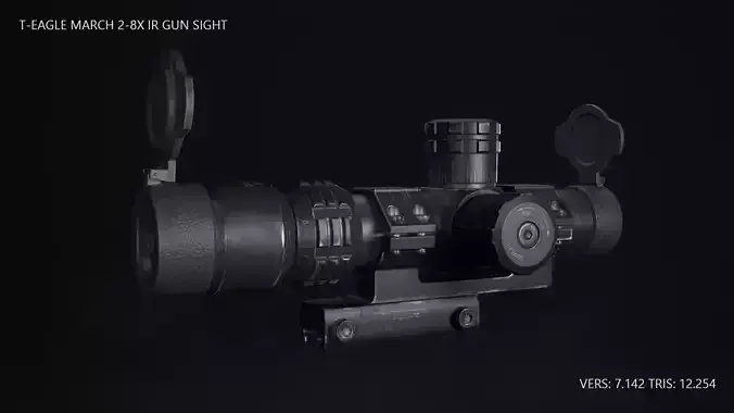 T-EAGLE MARCH 2-8x IR GUN SIGHT