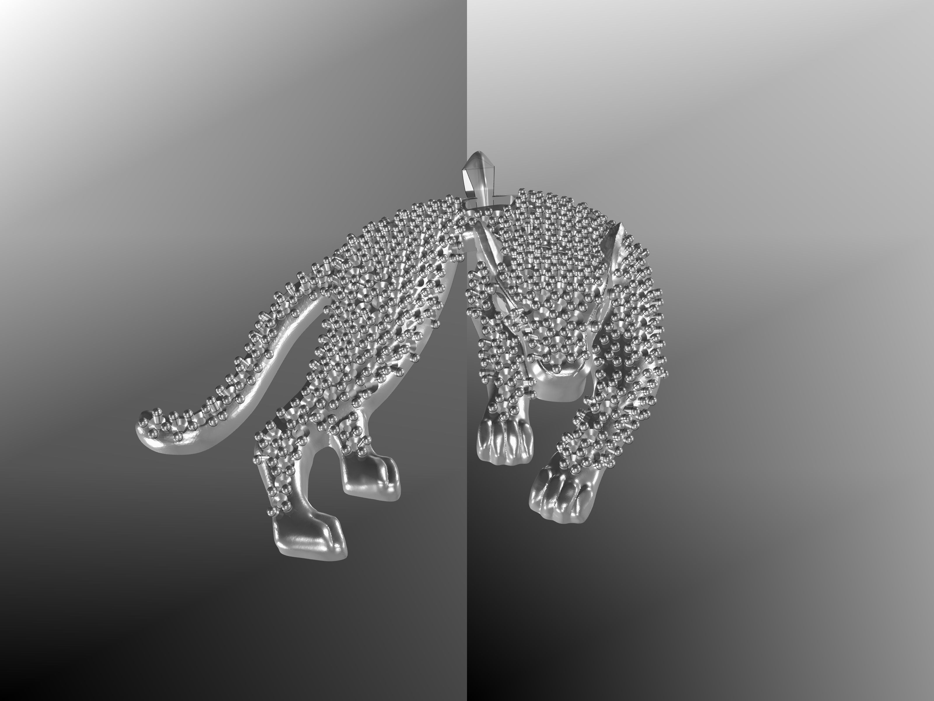 wild cat setting  file 3D print model_4