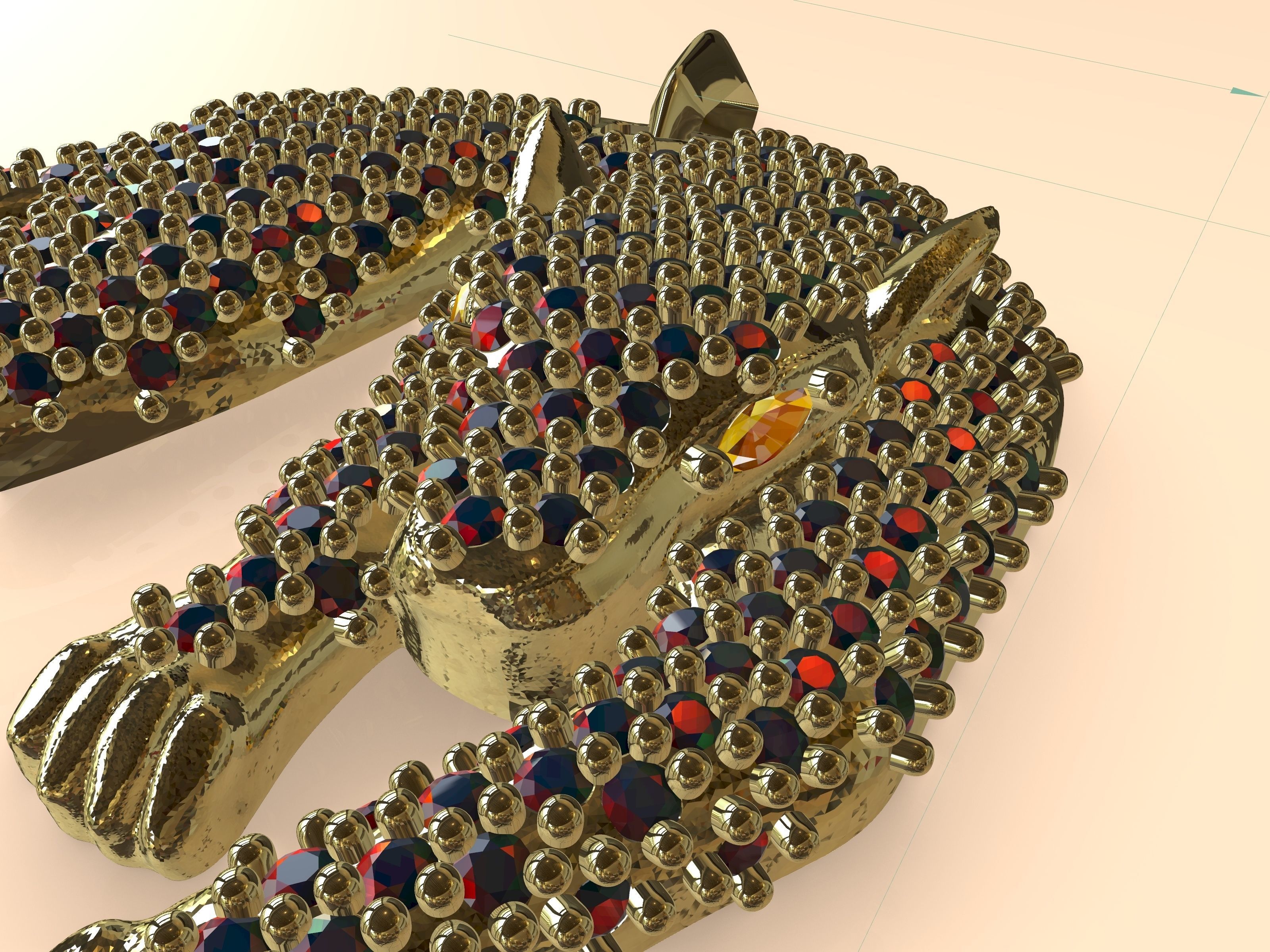 wild cat setting  file 3D print model_1