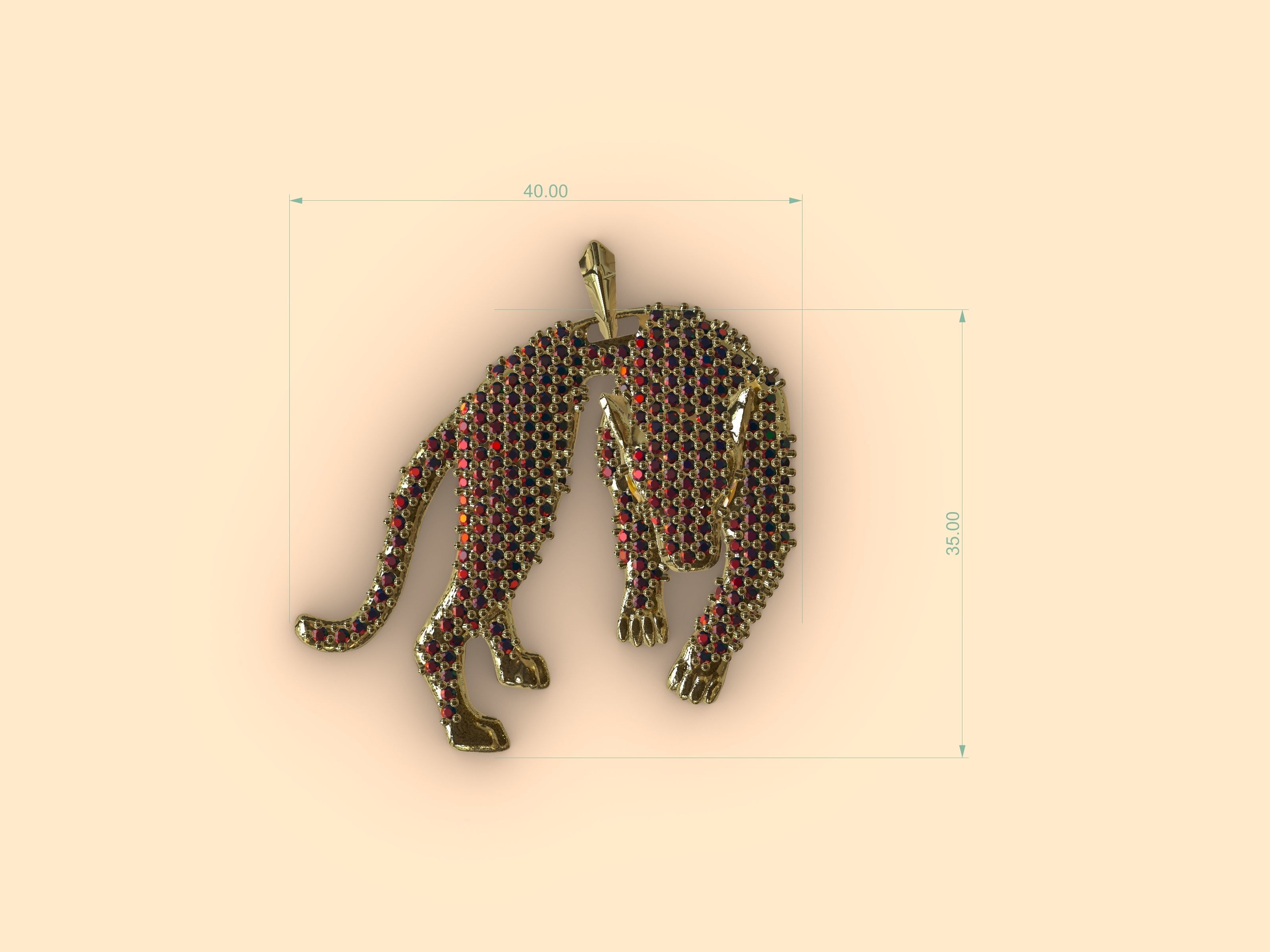 wild cat setting  file 3D print model_2