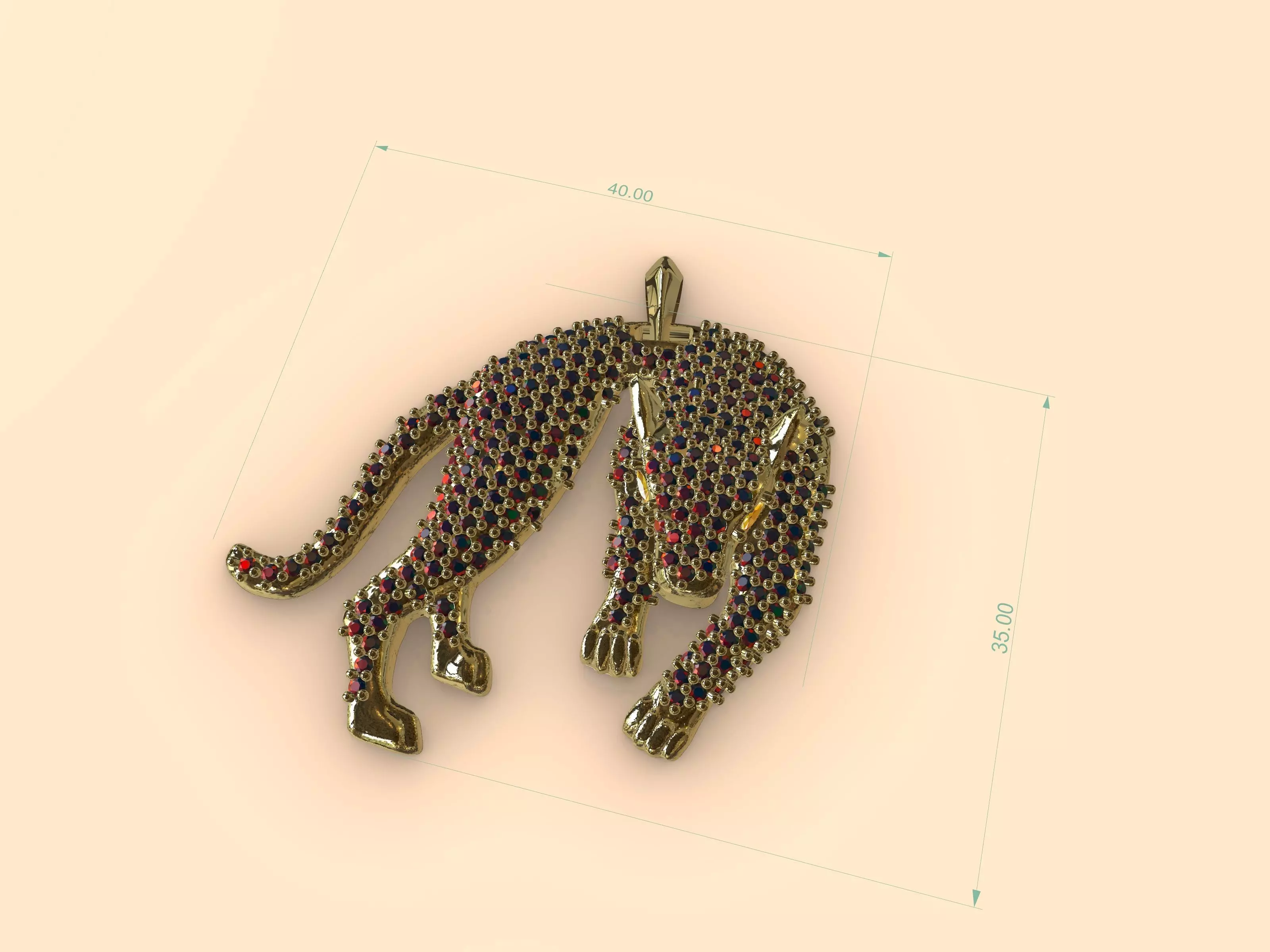wild cat setting  file 3D print model_0