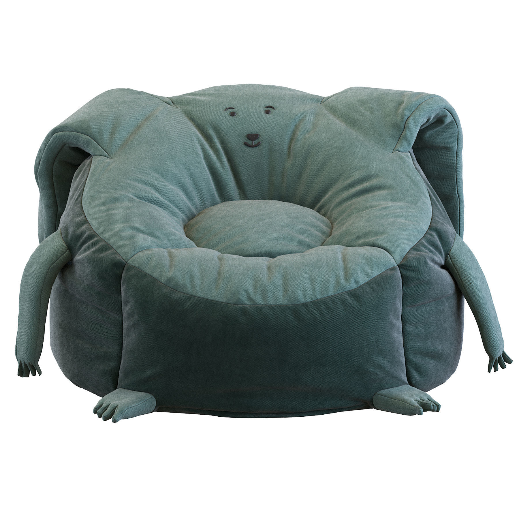 Animal Bean Bag Chairs 3D model CGTrader