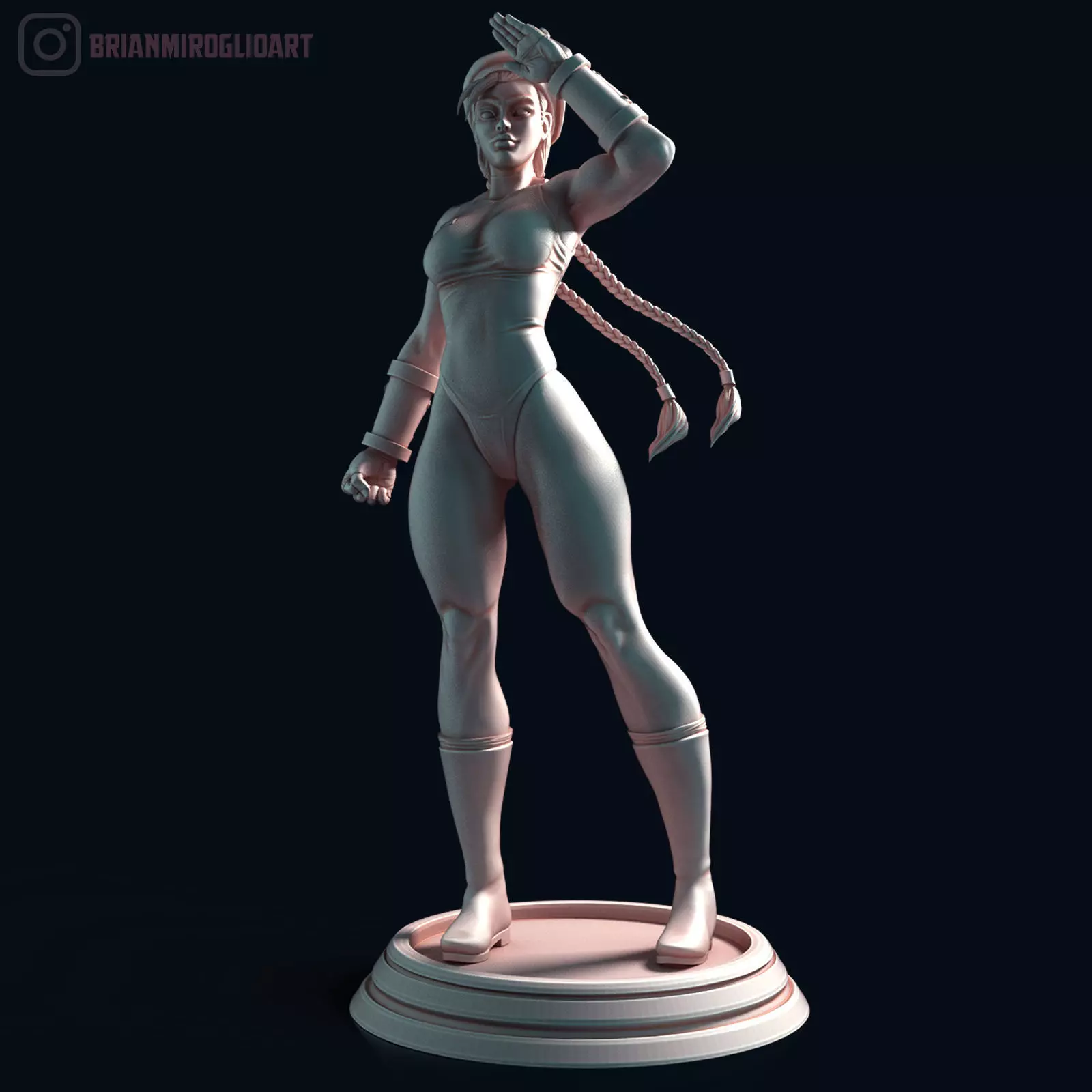 Cammy Pack classic suit and bikini 3D print model