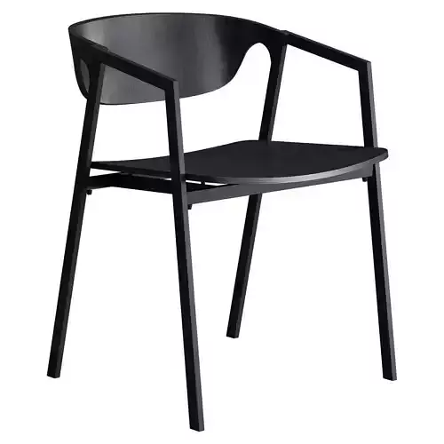 SAC Dining Chair - Black