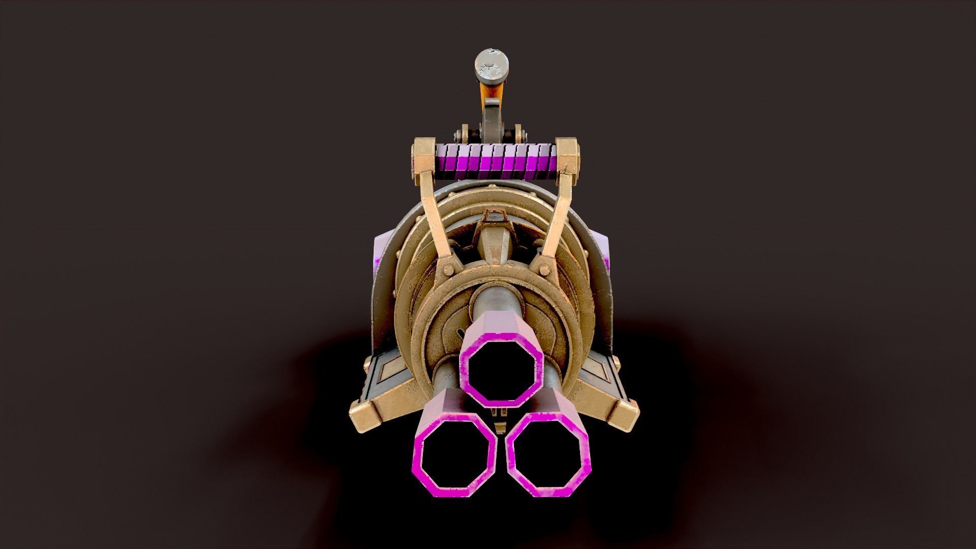ARCANE - JINX MINIGUN - Cosplay - League of legends 3D model_2