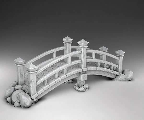 Bridge japanese 3D print model