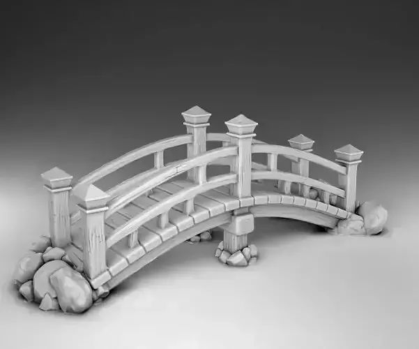 Bridge japanese 3D print model