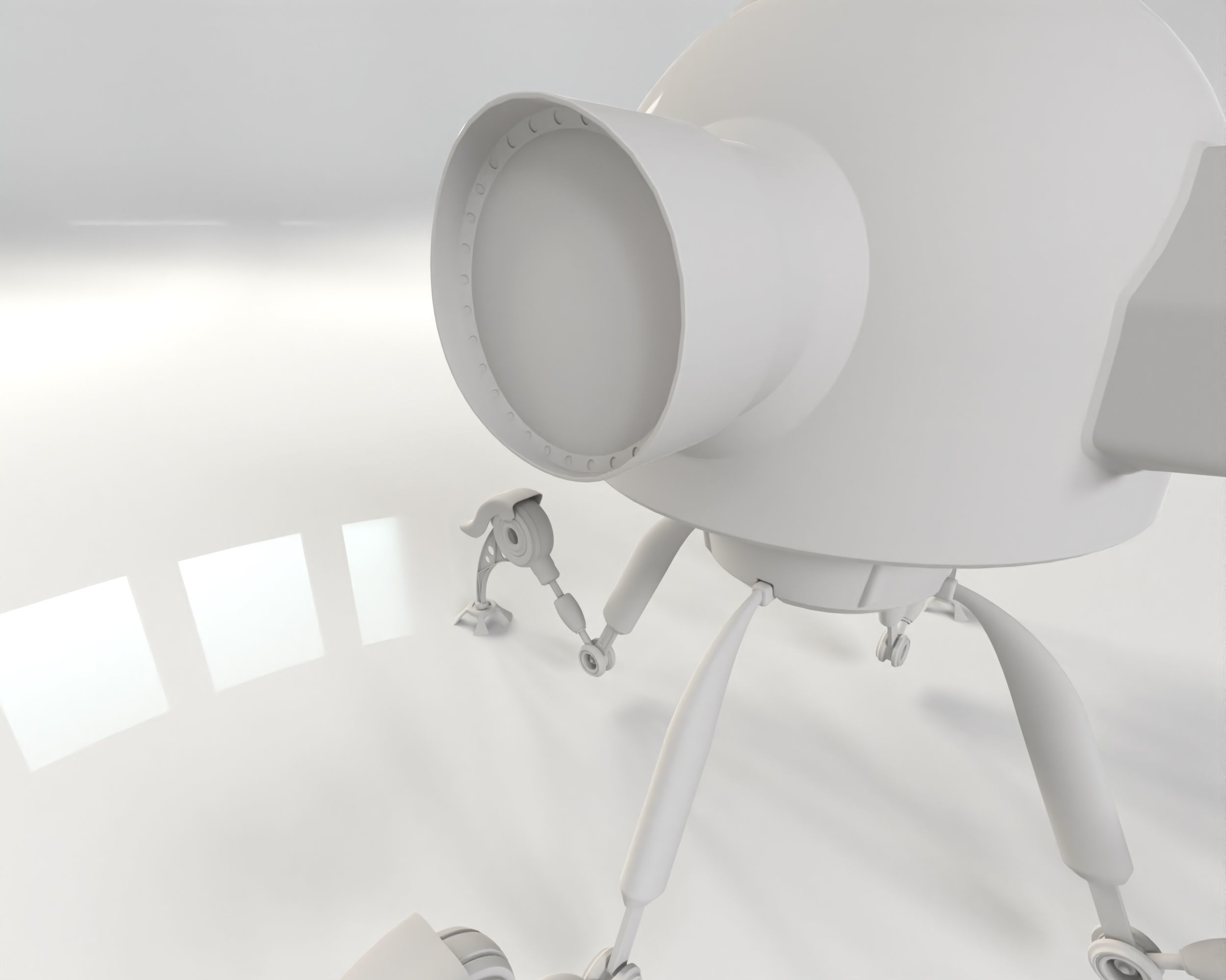 Sci Fi Robot 3D model_8